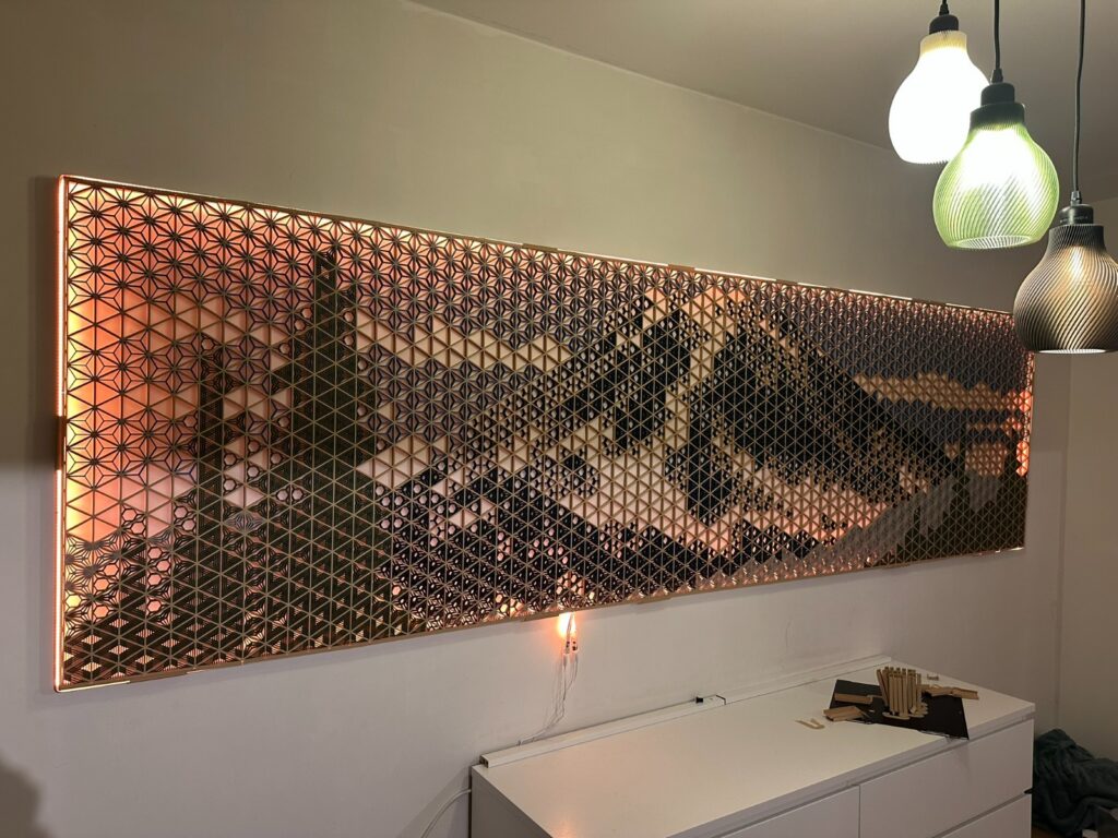 printed landscape